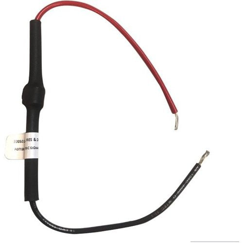 Potter EOLD fire alarm sensor with ULC certification, mounted on a wall, designed for early smoke detection in safety systems