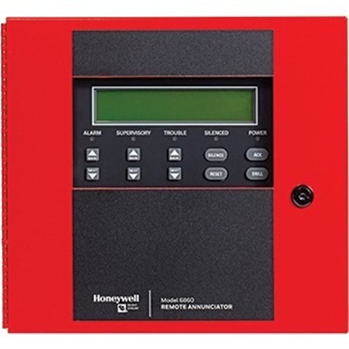 Silent Knight 6860 fire alarm, a smoke detection device with digital display and alarm system for safety.