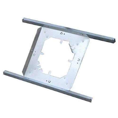 Eaton Wheelock SSB-4 speakers, black rectangular enclosure with mounting brackets, designed for audio installations.