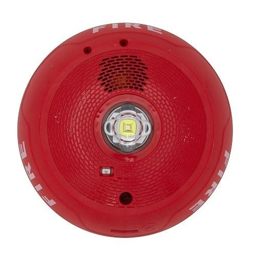 System Sensor CHSRLED Indoor LED Chime Strobe Wall, Fire, Red