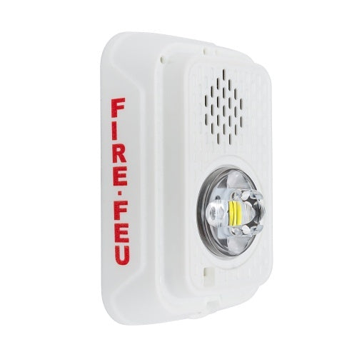 System Sensor P2GWLED-B 2-Wire LED Compact Horn Strobe, Wall-Mount, Bilingual