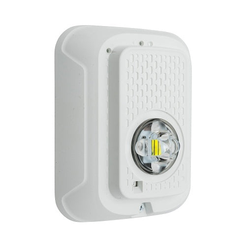 System Sensor ULC SWLED-P fire alarm with LED indicator, installed on ceiling, by System Sensor Canada.