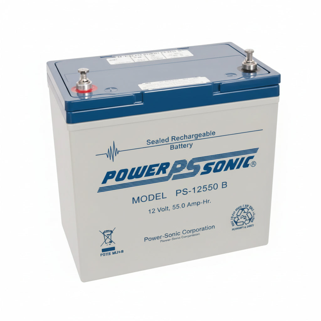 System Sensor ULC BAT-12550 fire alarm with warning light and test button, used for fire safety in buildings