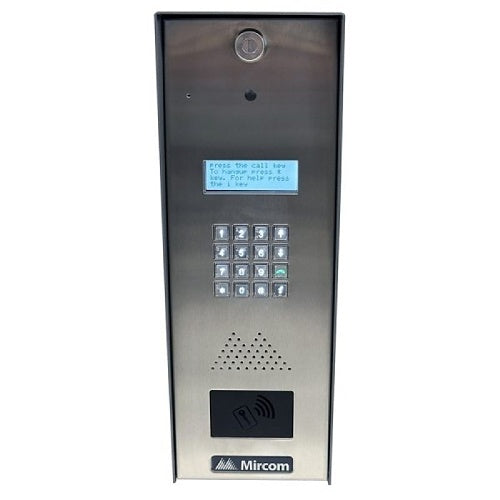Mircom TX3-2000-4UR-C fire alarm system sensor with ULC certification, installed in a commercial building setting.
