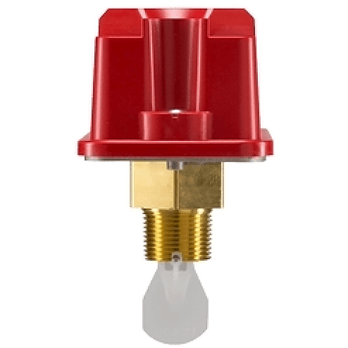 System Sensor WFDTN fire alarm device with test and silence buttons, mounted on a wall for fire safety detection.