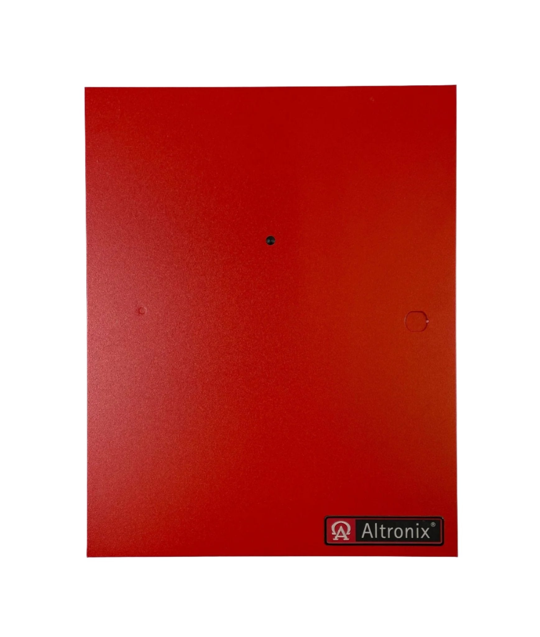 Altronix AL802ULADA power supply and alarm interface module, compact device with multiple connection ports for security systems.