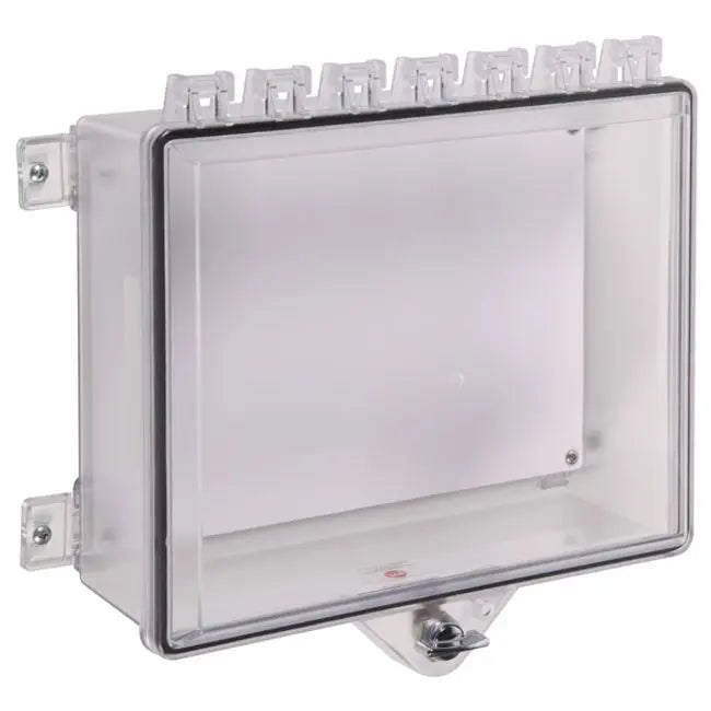 STI-7521 fire alarm sensor from STI brand, ULC-certified system sensor for fire detection, mounted on a ceiling.