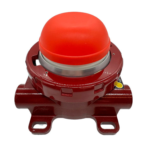 System Sensor ULC 30-3013 fire alarm device, mounted on wall, with a round white detector for fire safety detection.