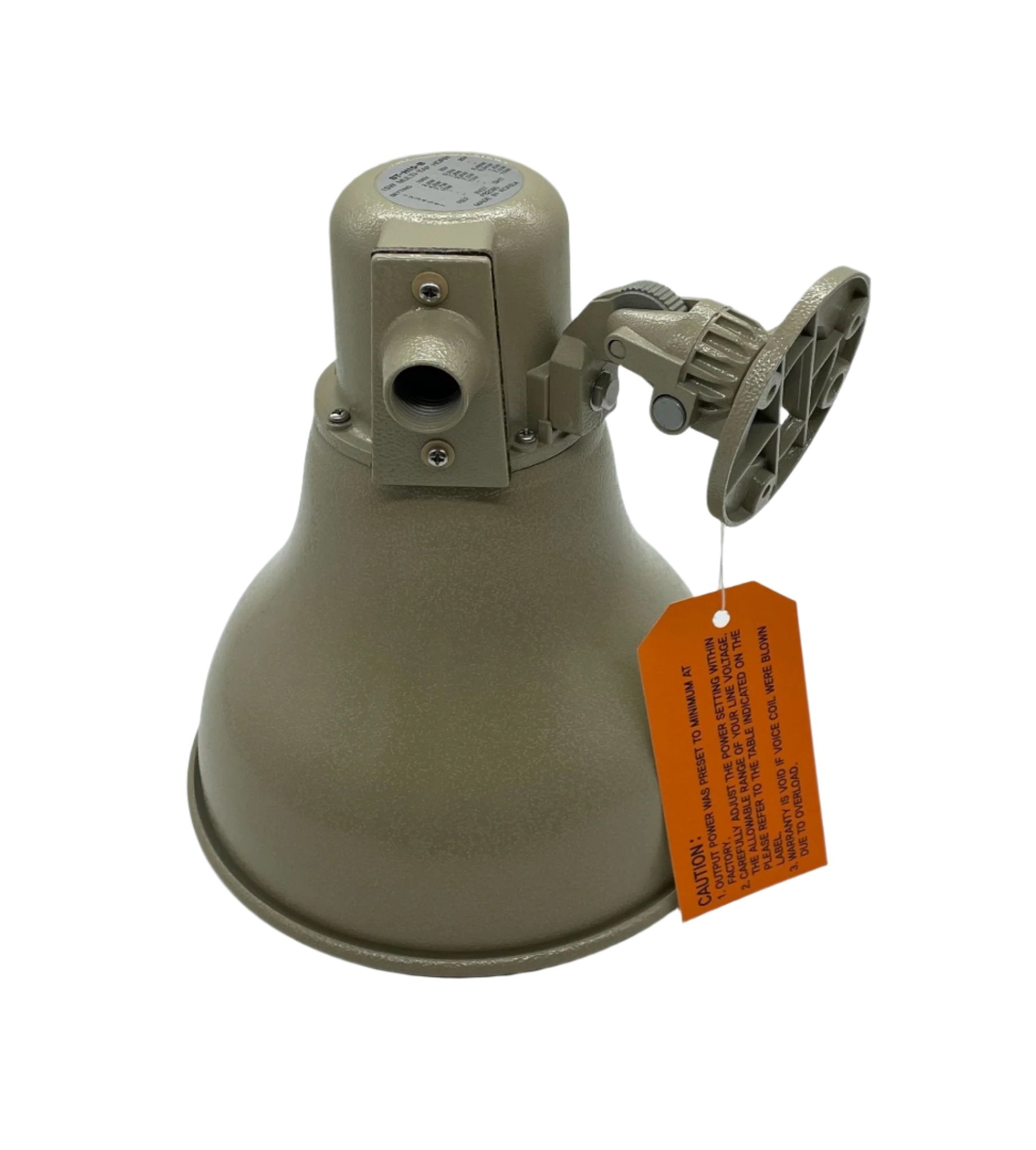 Eaton Wheelock ST-H15-B fire alarm horn strobe with red housing and mounting bracket, designed for fire safety systems.