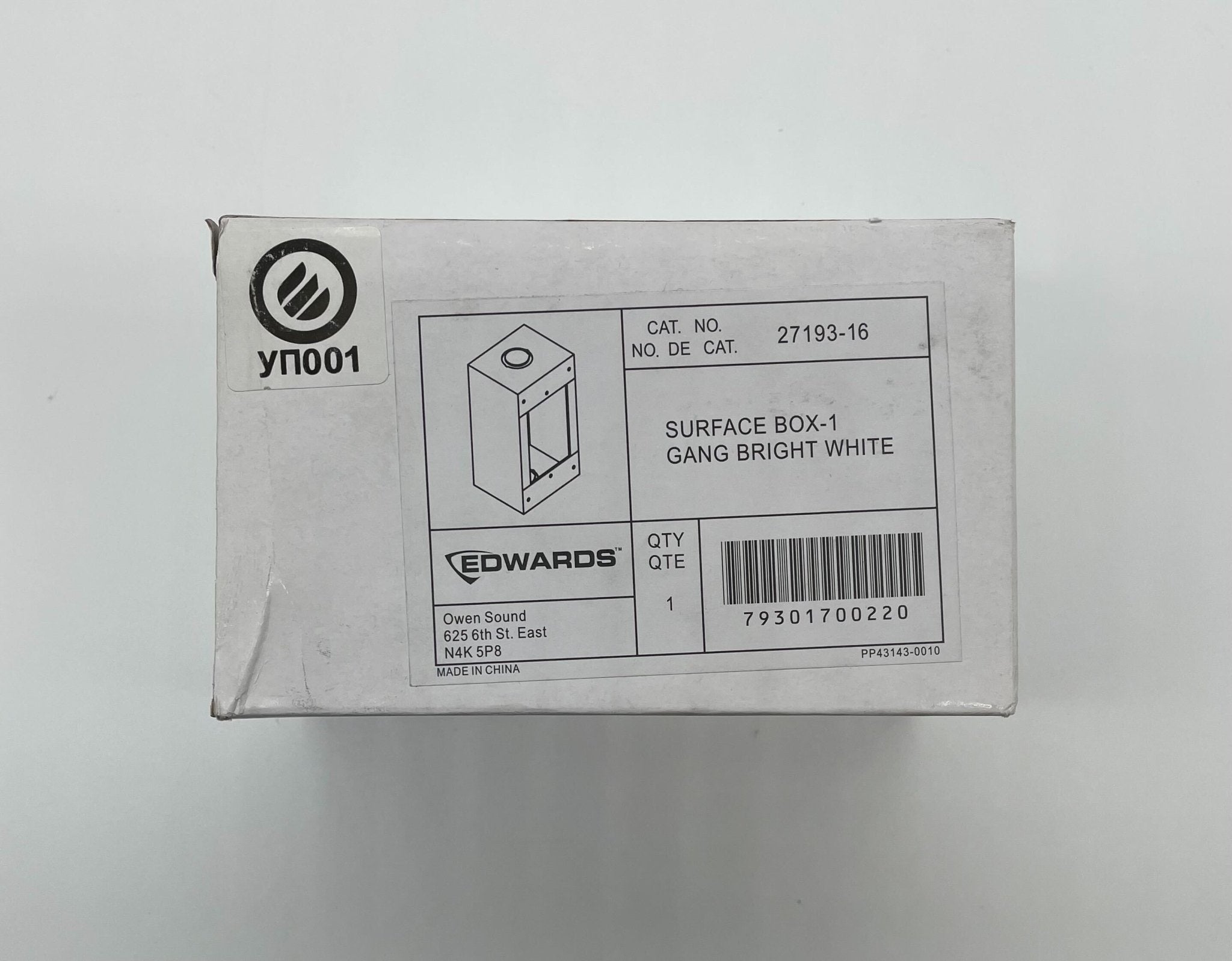 Edwards 27193-16 Jem Systems Canada safety valve with pressure gauge and control components.
