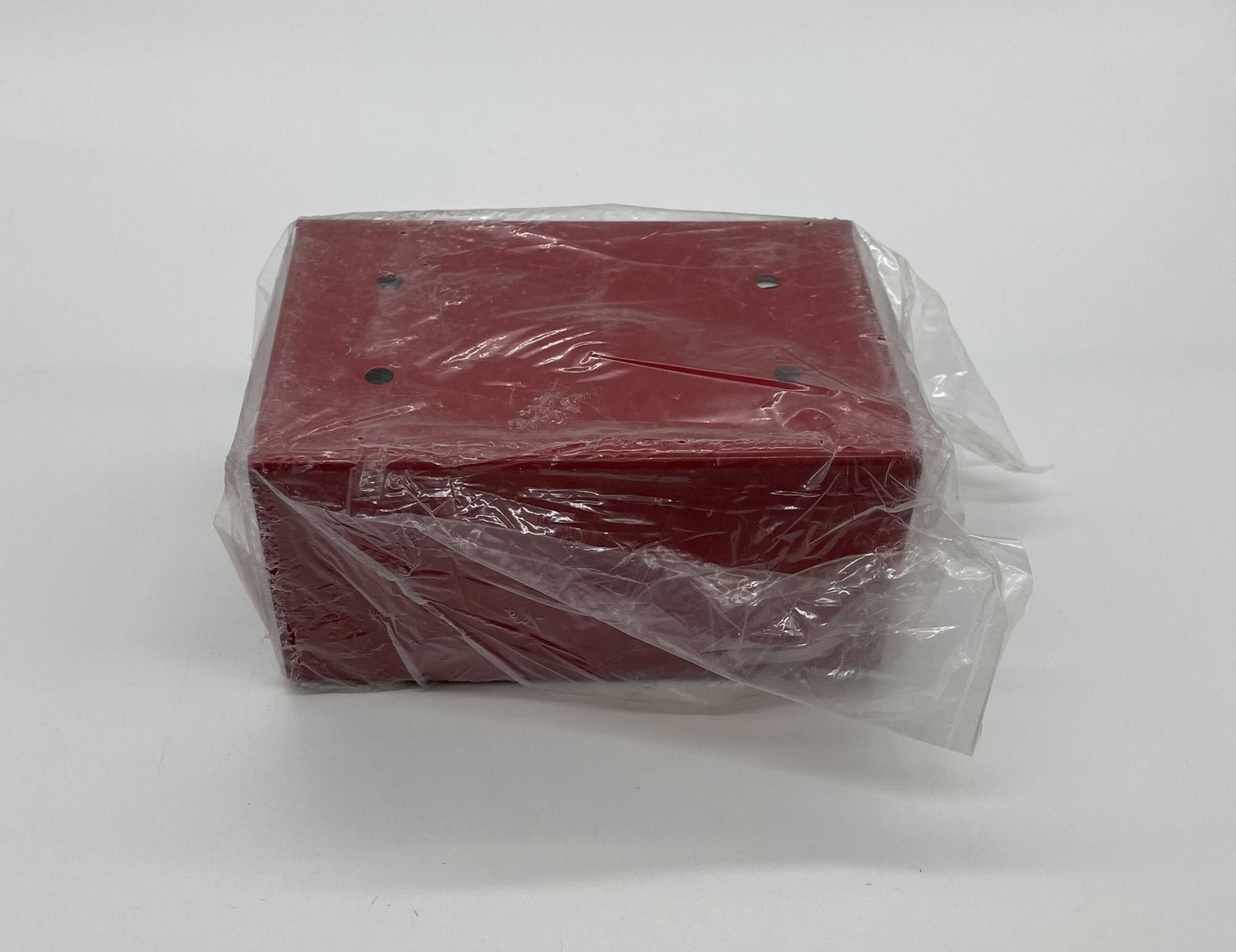 Edwards 276B-RSB backbox for fire alarm systems, shown in a metallic finish with mounting brackets.