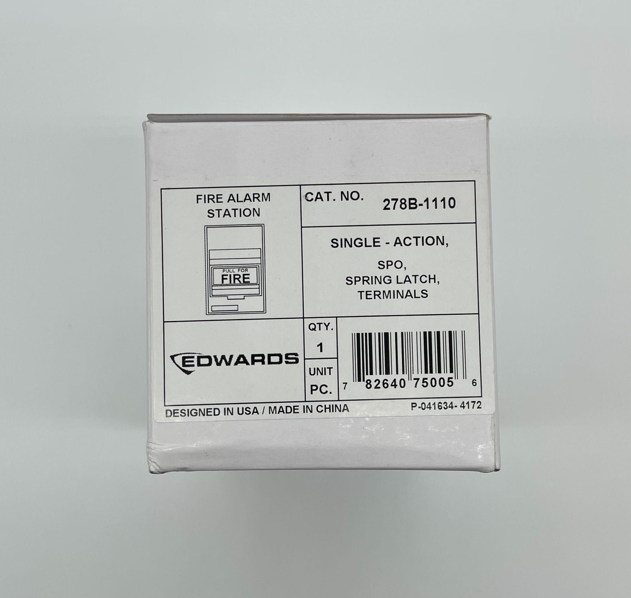Edwards 278B-1110 Jem Systems Canada industrial valve with metallic body and control mechanism, mounted on a white background.