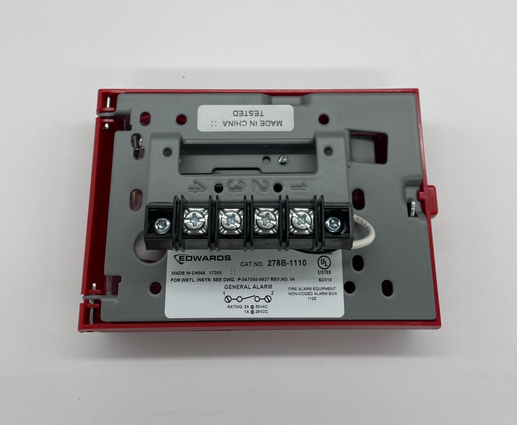Edwards 278B-1110 Jem Systems Canada industrial valve with metallic body and control components.