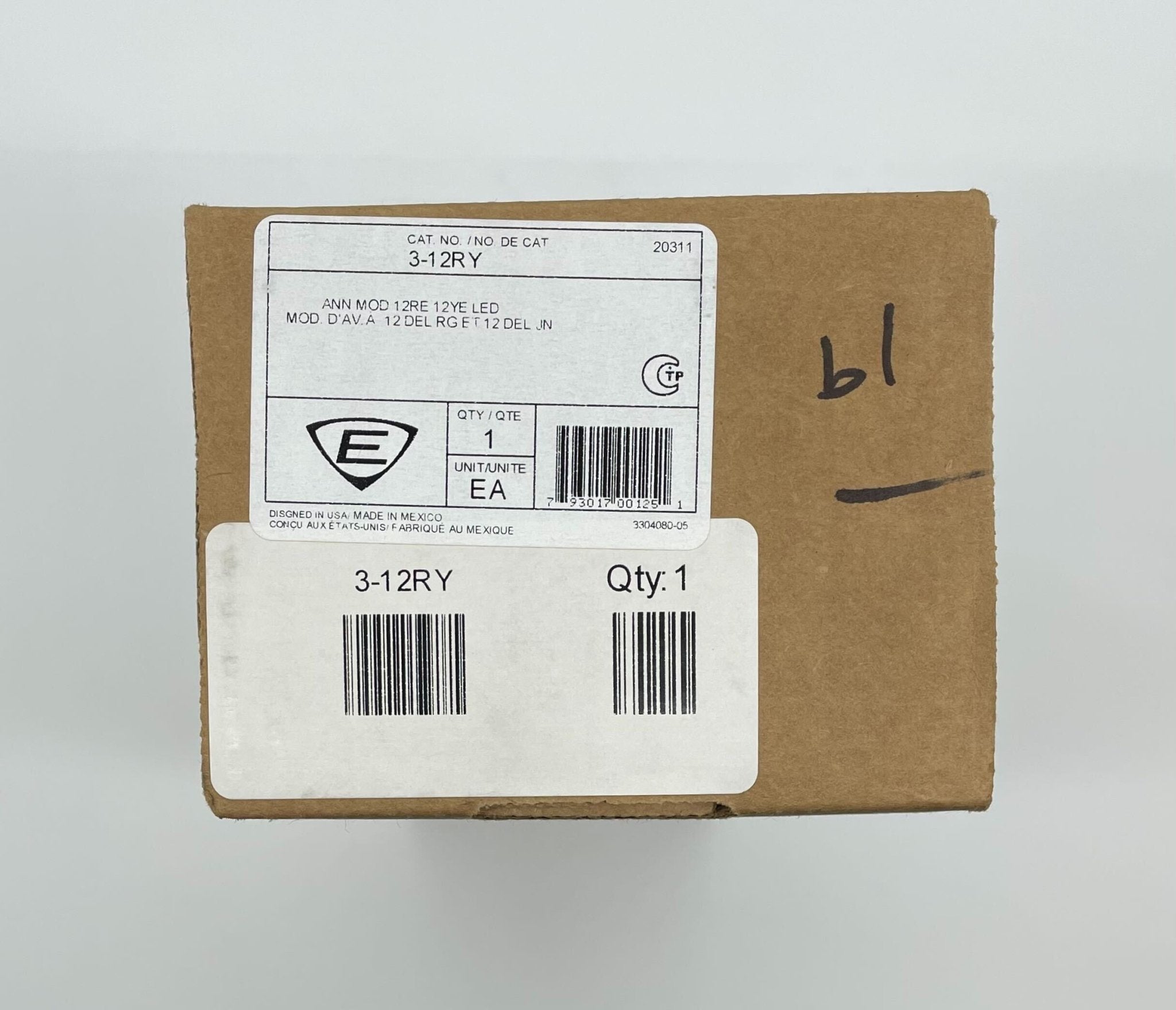 Edwards 3-12RY module from Jem Systems Canada, showing a compact industrial component with metal and plastic parts.