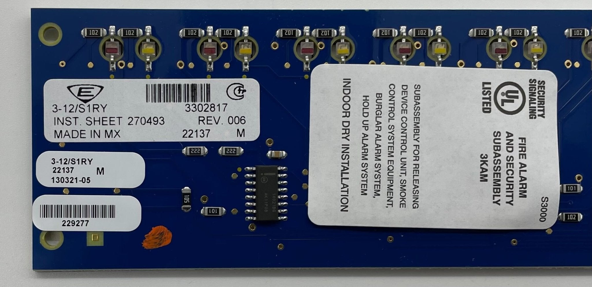 Edwards 3-12/S1RY modules by Edwards, compact industrial modules with electronic components, suited for control systems.