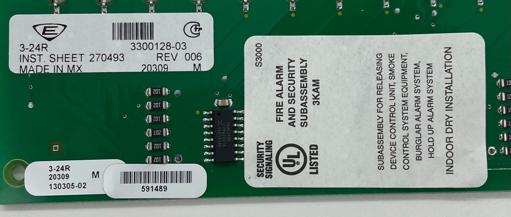 Edwards 3-24R modules from Jem Systems Canada, showing detailed view of the industrial equipment components.