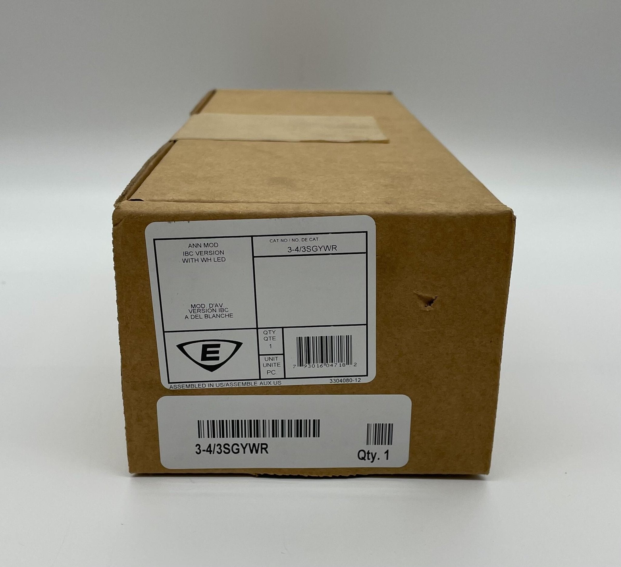 Edwards 3-4/3SGYWR module from Jem Systems Canada, showing a compact industrial control module with connections