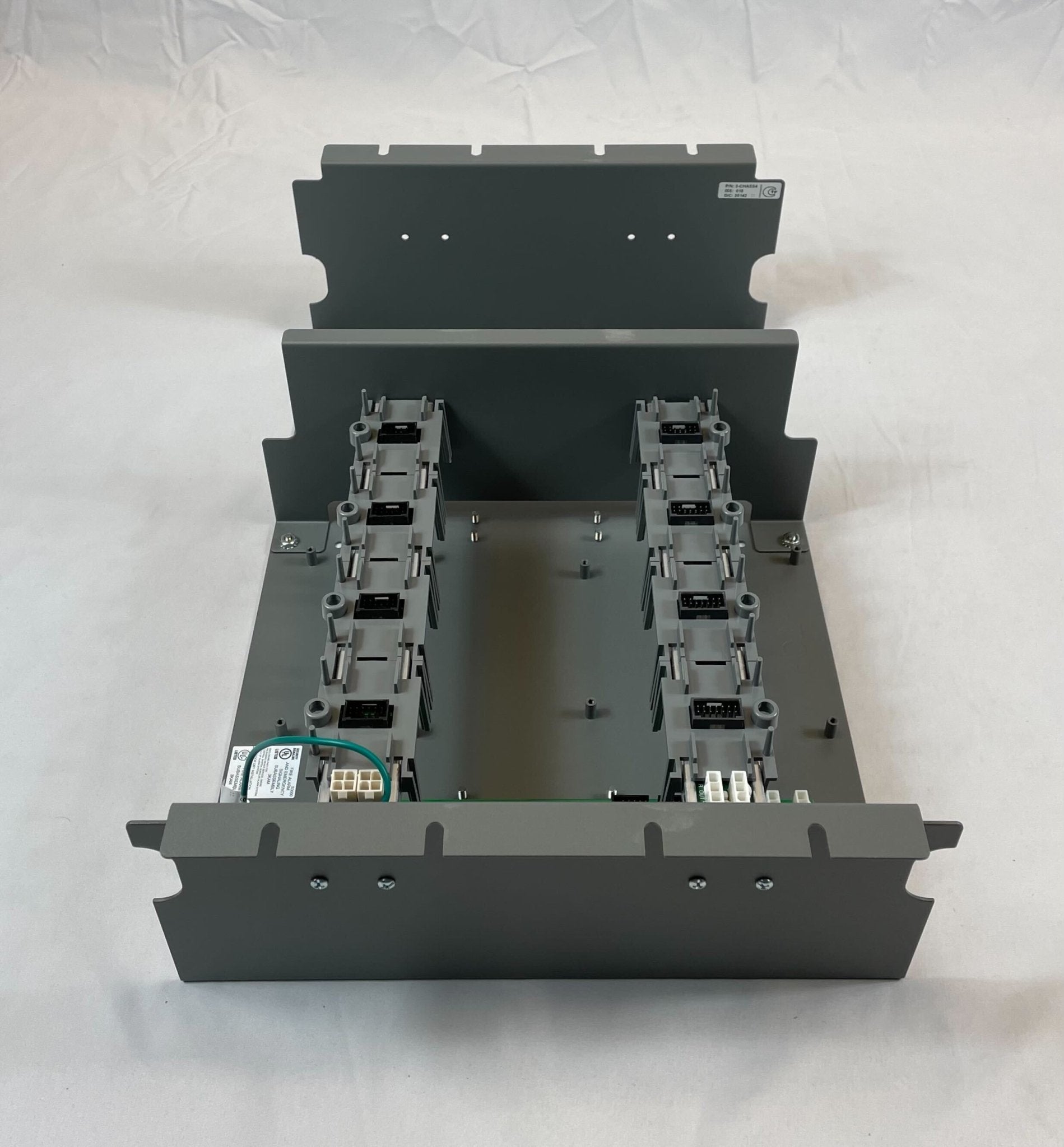 Edwards 3-CHASS4 chassis by Edwards, shown in the image with a sleek metal frame and industrial design.