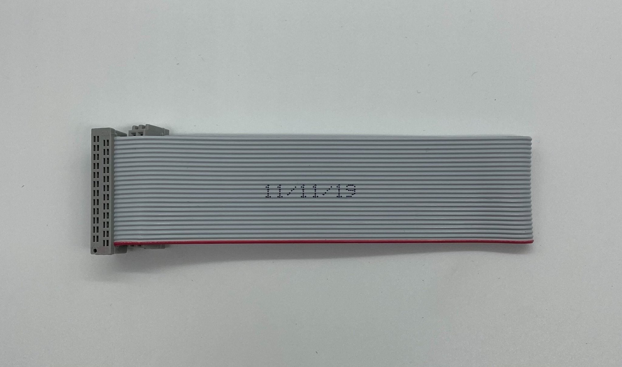 Edwards 3-LCDXL1KBL fire alarm with digital display and alarm indicator, mounted on wall in a commercial setting