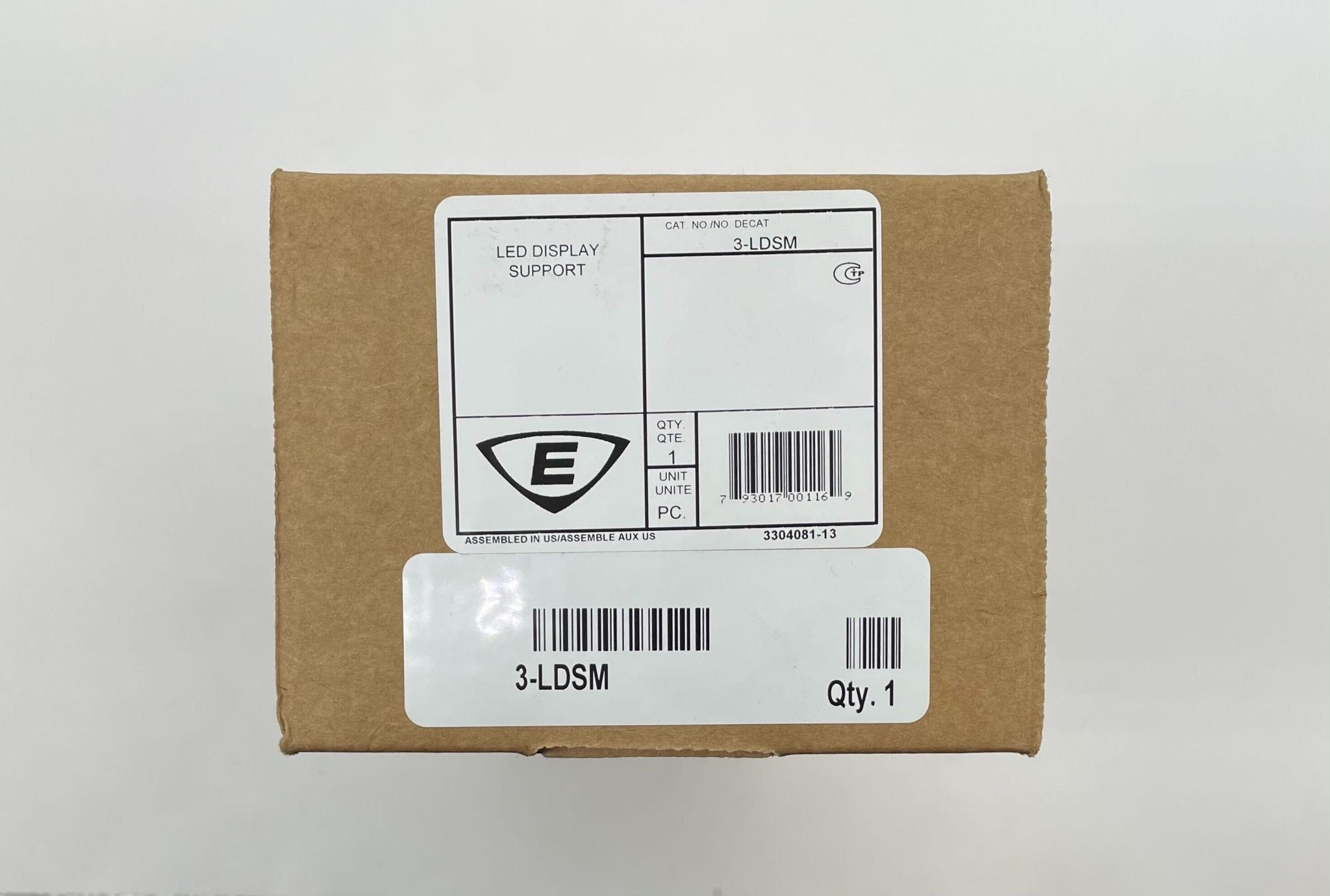 Edwards 3-LDSM module from Jem Systems Canada, shown as a compact industrial control component with wiring connections.