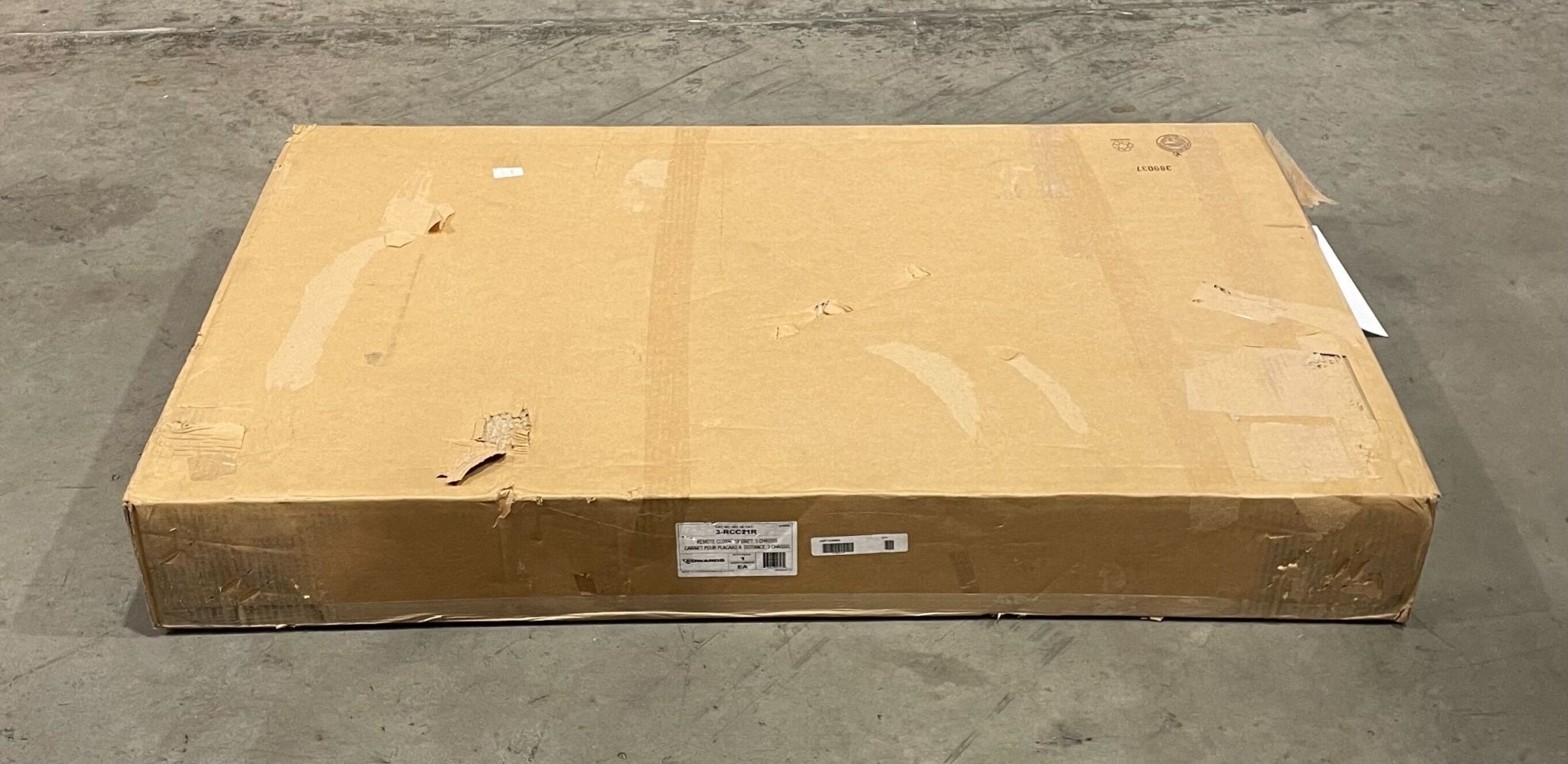 Edwards 3-RCC21R enclosure from Jem Systems Canada, durable electrical enclosure with secure latch and sturdy construction.