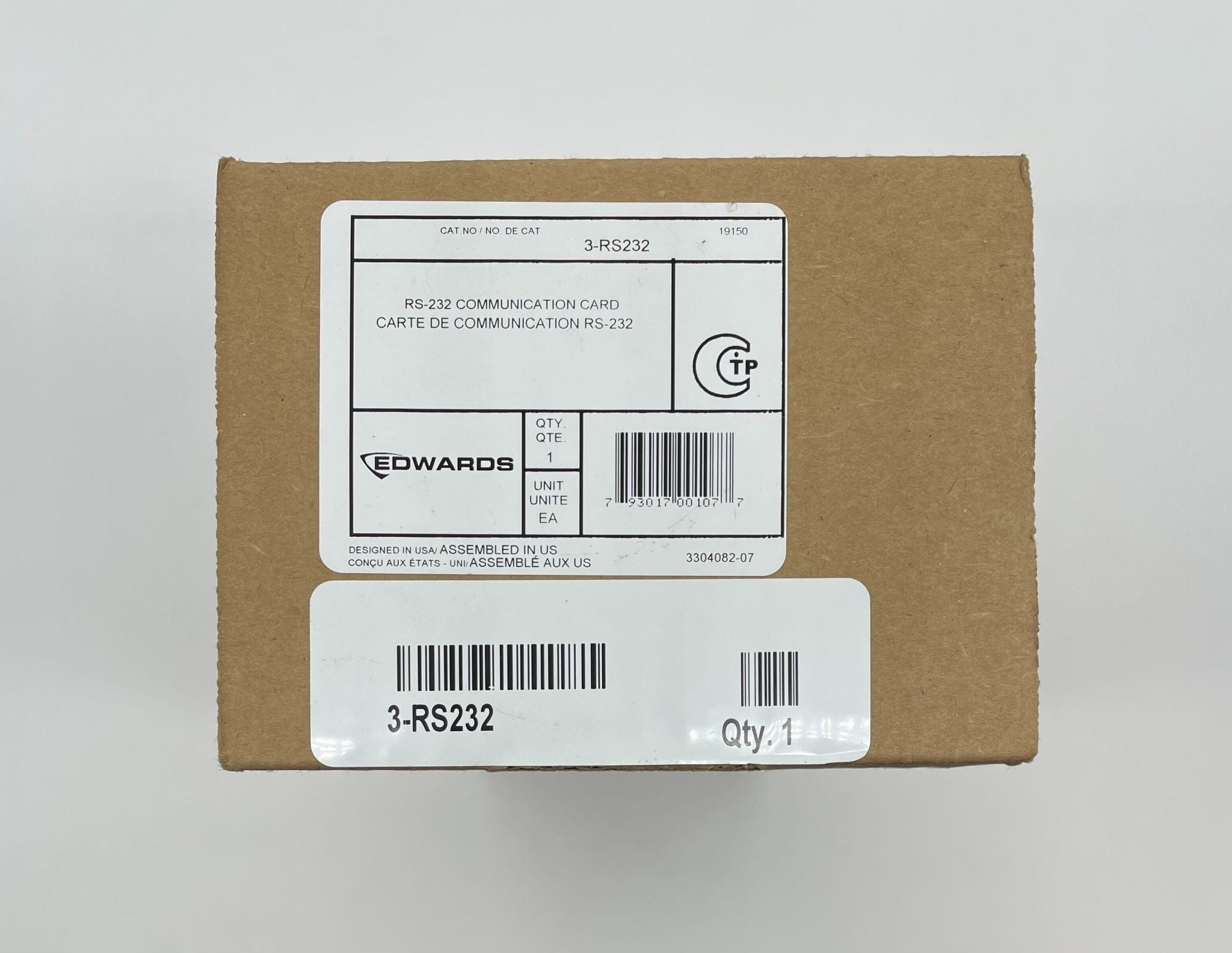 Edwards 3-RS232 fire alarm system with control panel and wiring, designed for building safety and emergency monitoring.