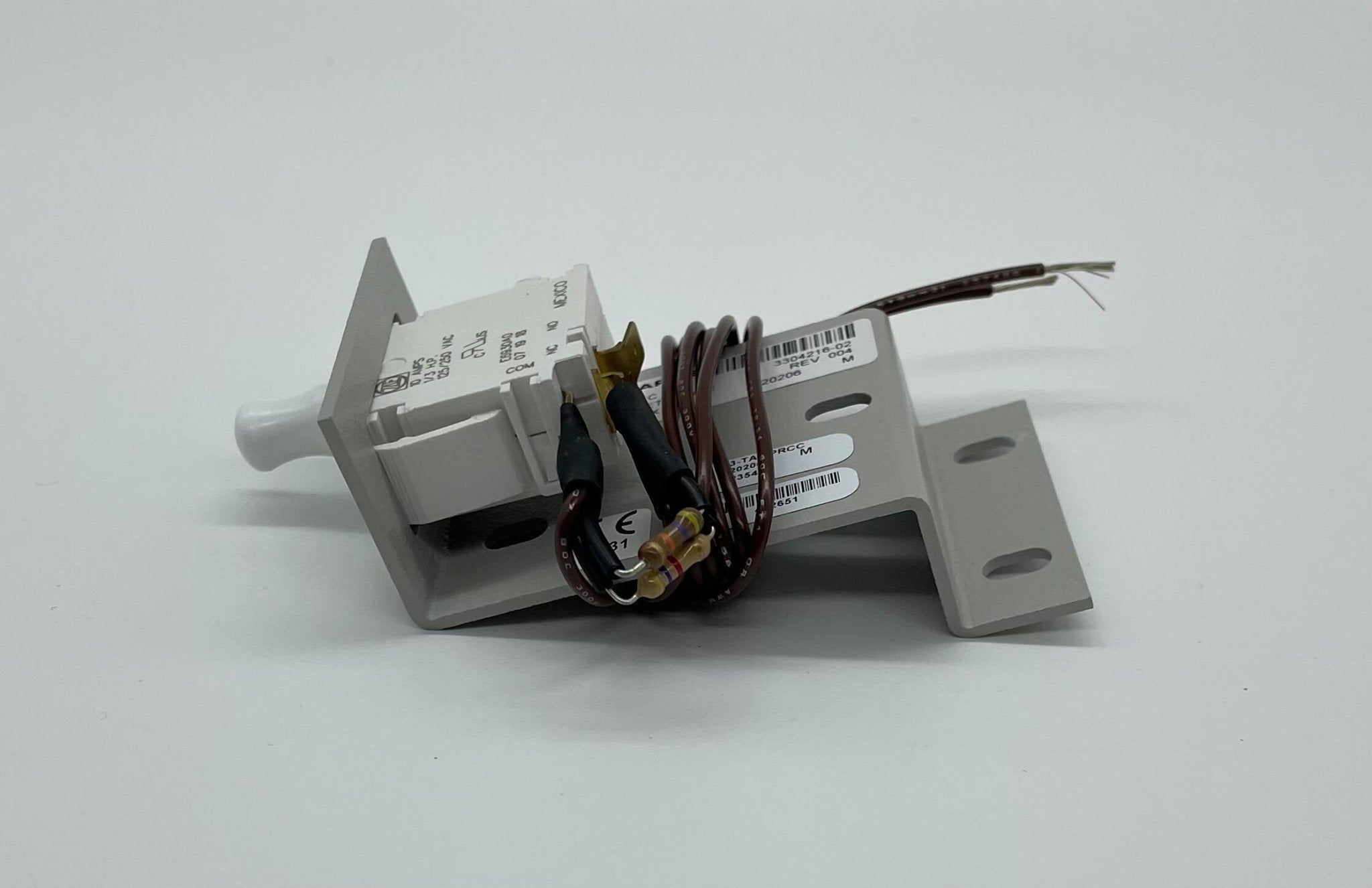 Edwards 3-TAMPRCC fire alarm with alarm testing and reset buttons, mounted on a wall in a safety inspection setting.