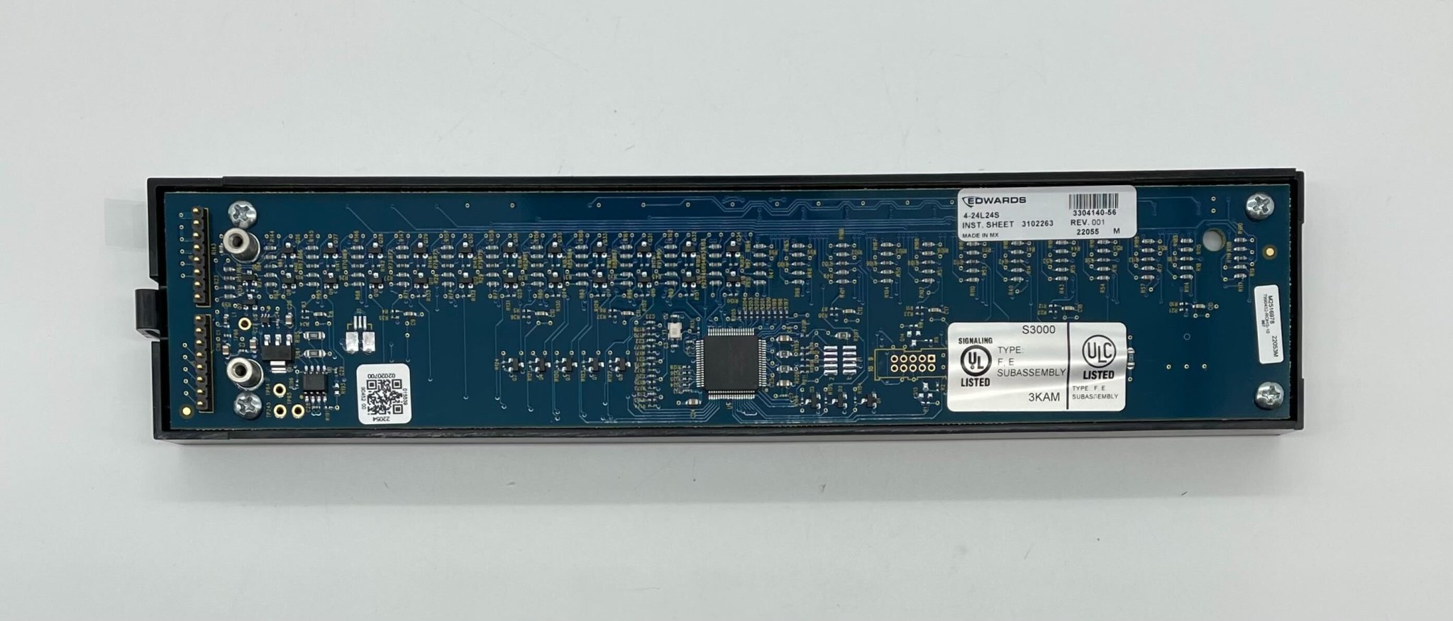 Edwards 4-24L24S module from Jem Systems Canada, showing a compact industrial module with electronic components.