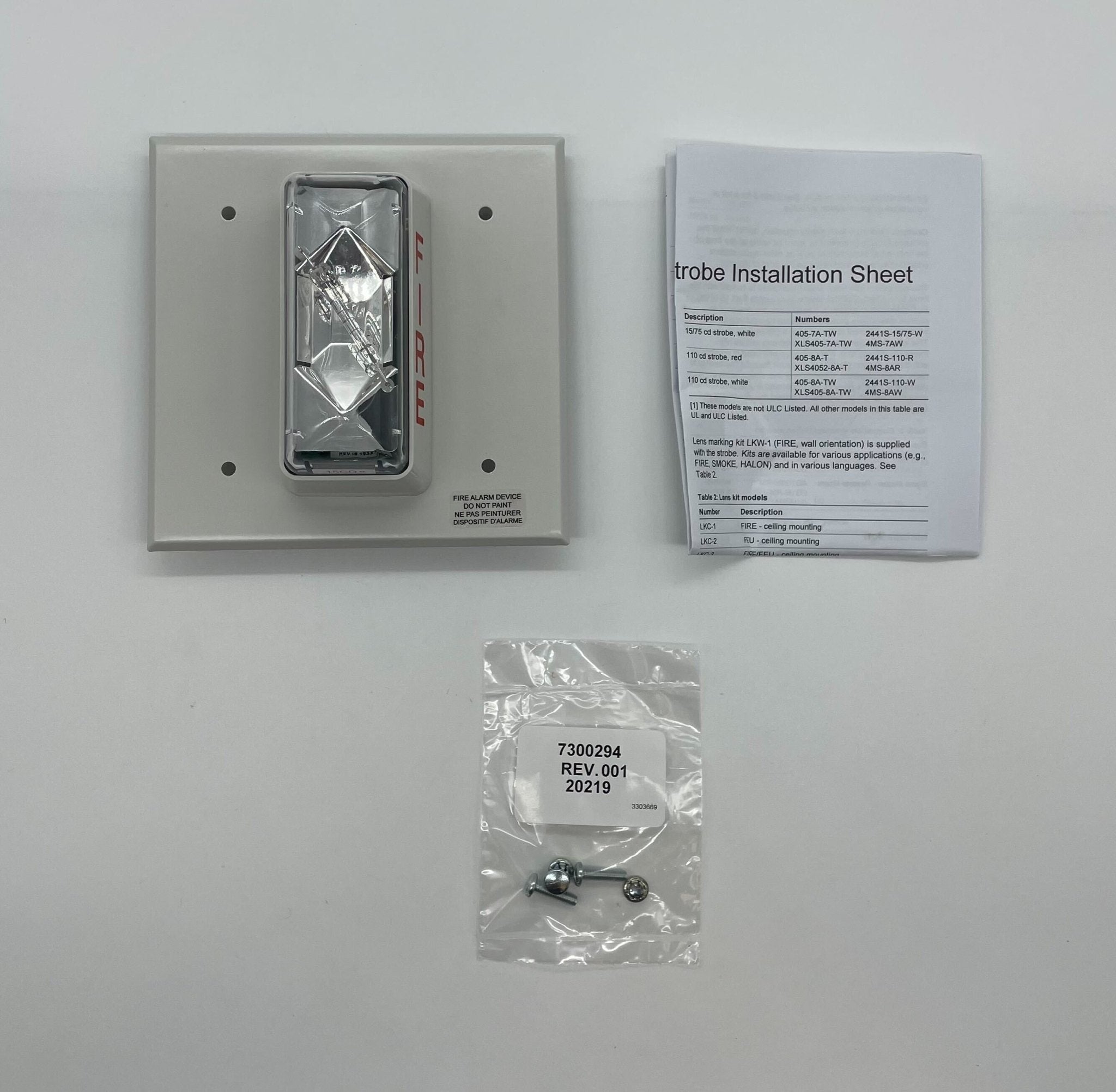 Edwards 405-5A-TW strobe light with robust design, mounted on a system, used for industrial or safety signaling applications.