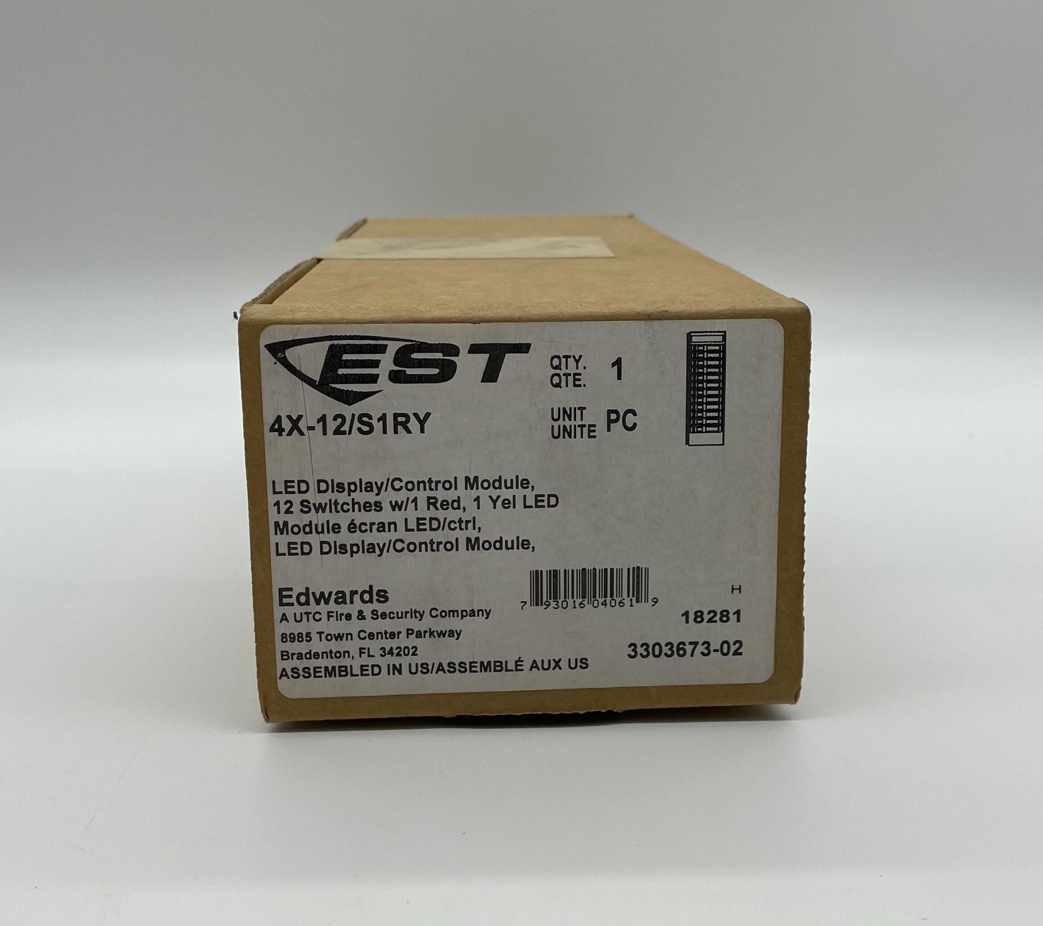 Edwards 4X-12/S1RY modules by Edwards, shown in a close-up image with detailed electronic components and branding.