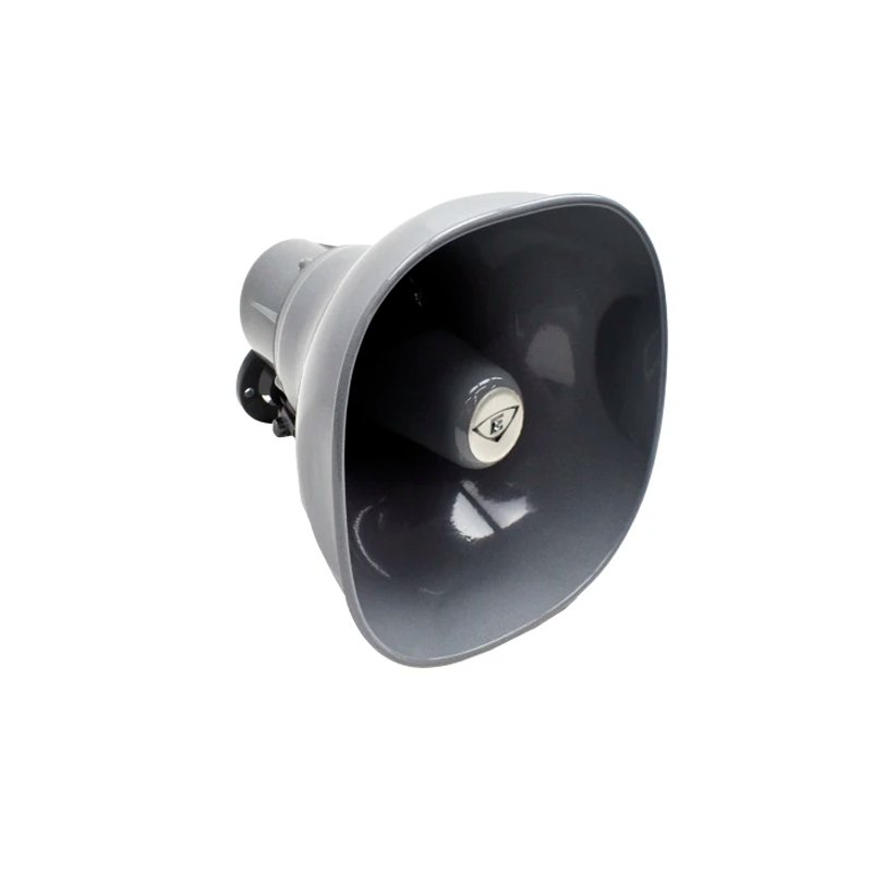 Edwards 5552-15W-G fire alarm with smoke detector and alarm sounder in a ceiling mount, installed in a commercial building.