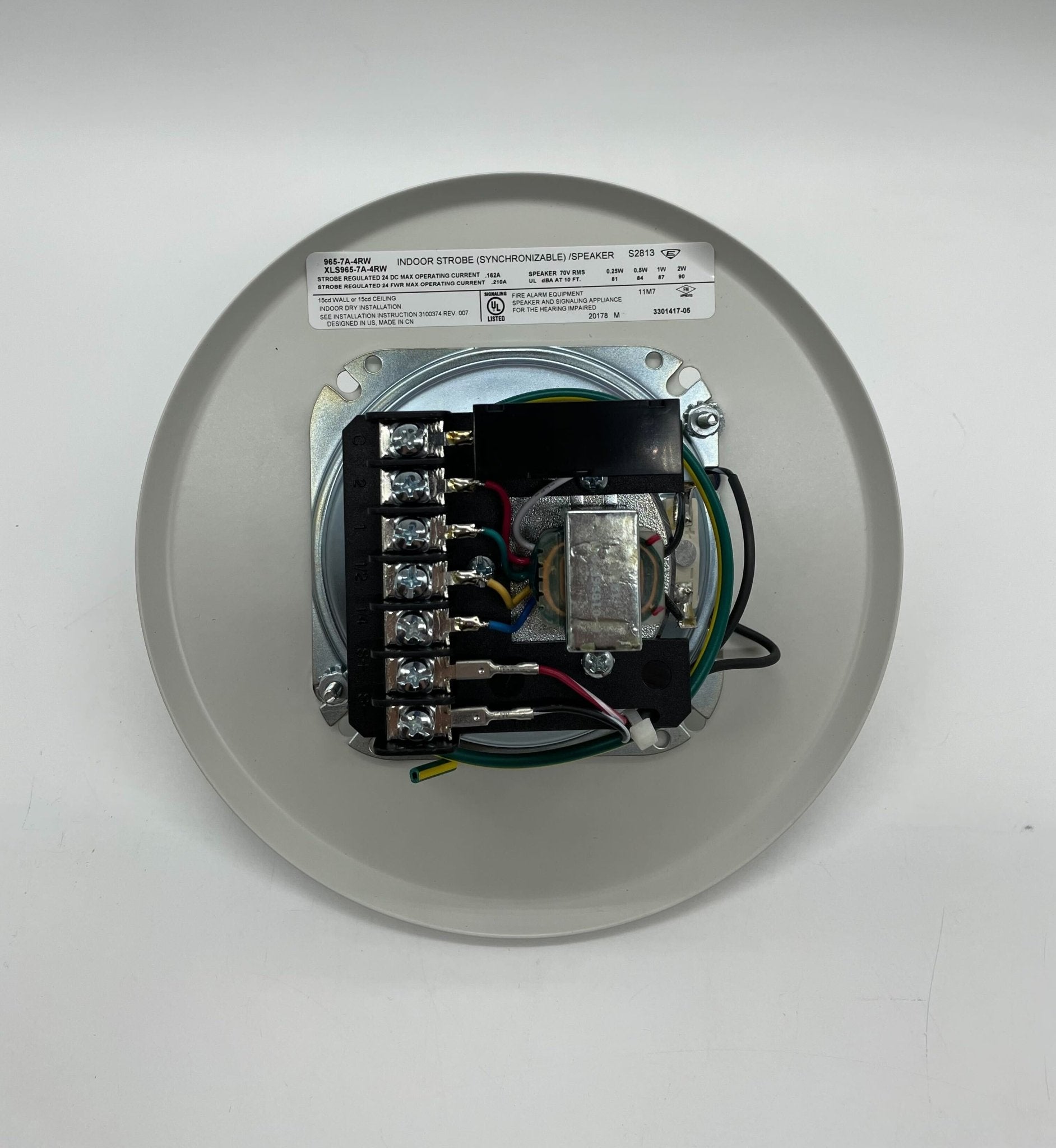 Edwards 965-7A-4RW industrial valve with red actuator, mounted on piping system, featuring control components and connection ports.