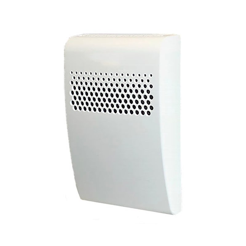 Edwards EG1AWN horn with metal mounting bracket, designed for industrial or commercial audio warning systems.