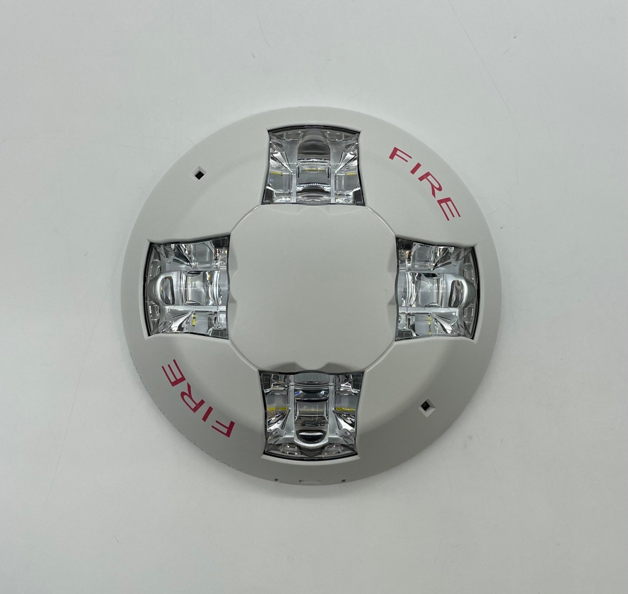 Edwards EGCVWF strobe light with Jem Systems Canada branding, mounted on a white background.