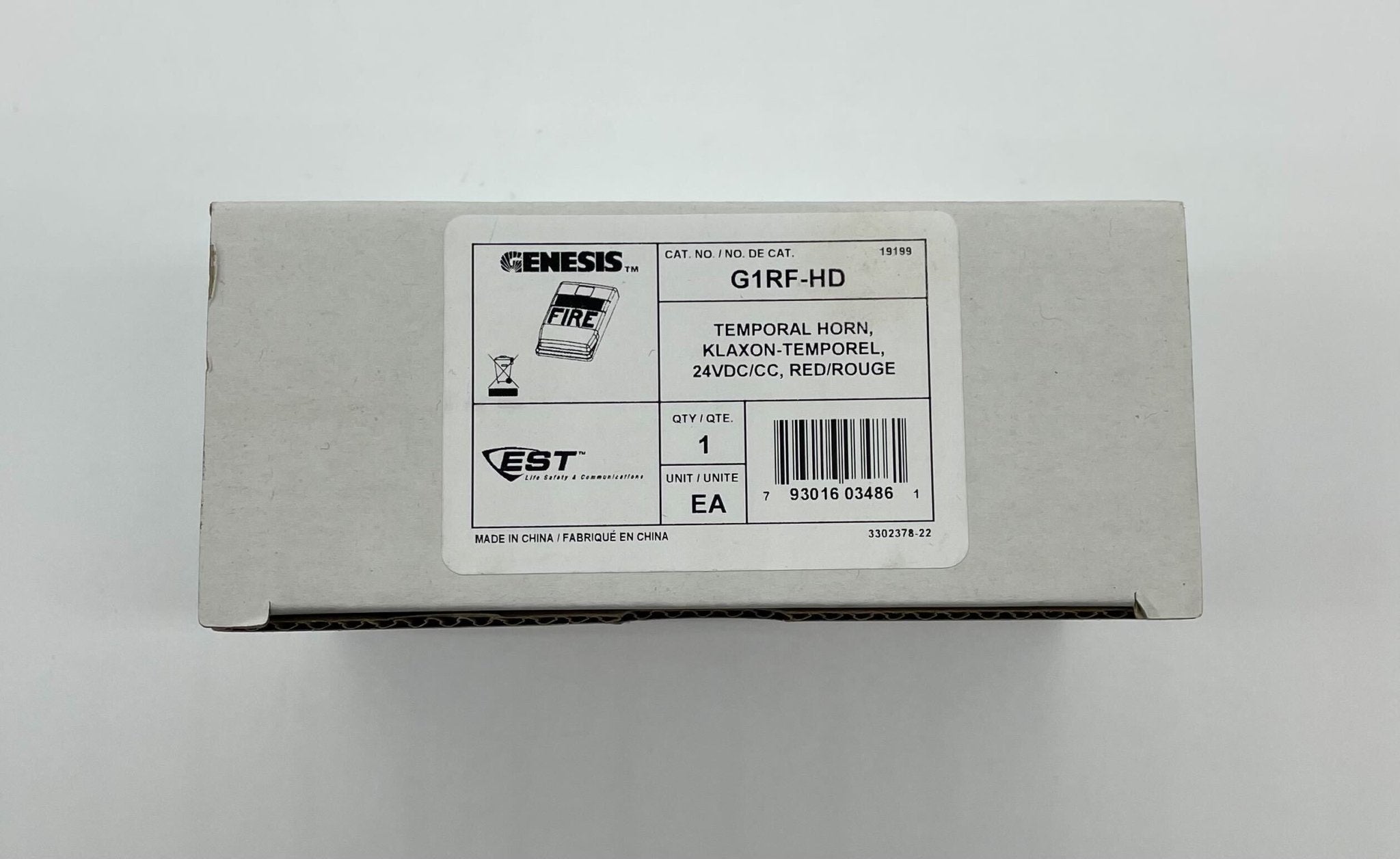 Edwards G1RF-HD horn loudspeaker with durable metal construction, designed for industrial sound applications.