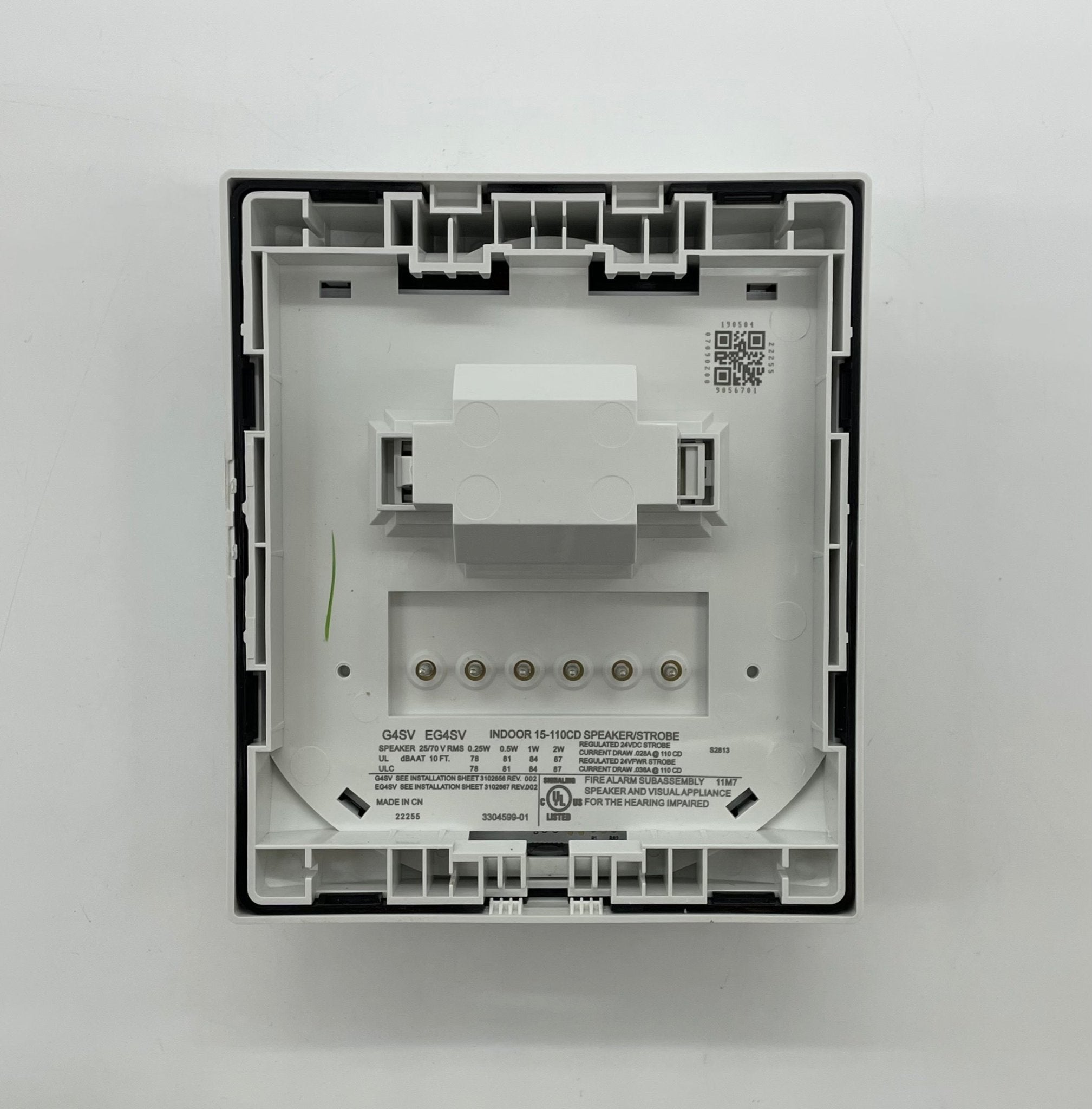 Edwards G4SVWN fire alarm with Jem Systems Canada branding, mounted on a wall in a commercial setting