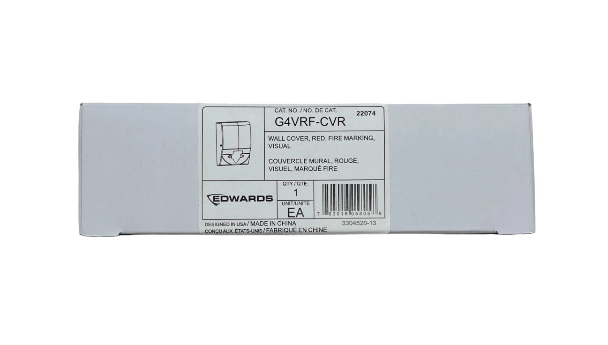 Edwards G4VRF-CVR cover, protective housing for valve system, shown in a clean, professional outdoor setting.