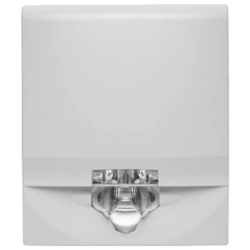Edwards G4VWN fire alarm mounted on ceiling, featuring electronic components and wiring for smoke detection safety system.
