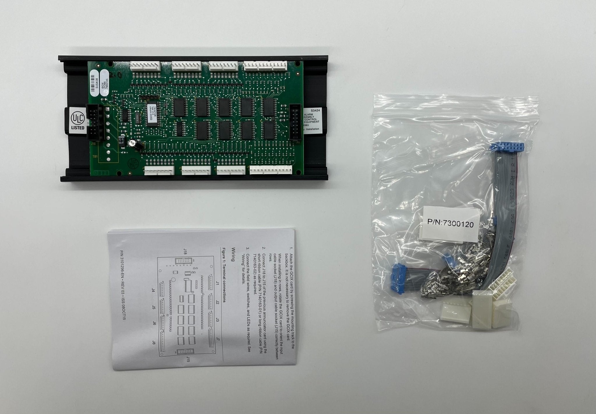 Edwards GCIX network card installed in Jem Systems Canada hardware, showing ports and connection interfaces.