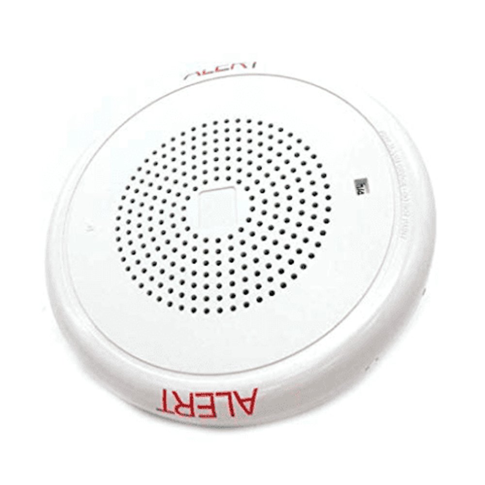 Edwards GCWA-S7 speaker with sleek design and modern grille, mounted on a wall for clear audio in professional settings