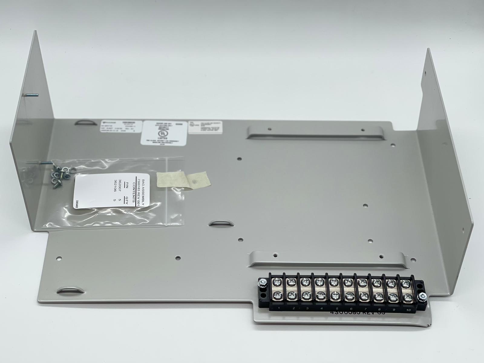 Edwards MN-BRKT3F brackets for Jem Systems, showing sturdy metal brackets with mounting features for secure installation.