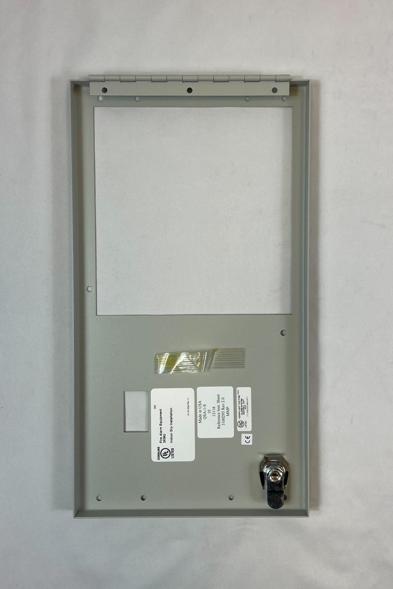 Edwards QSA-1-S control panel with digital interface and control buttons, mounted on a wall for industrial automation.