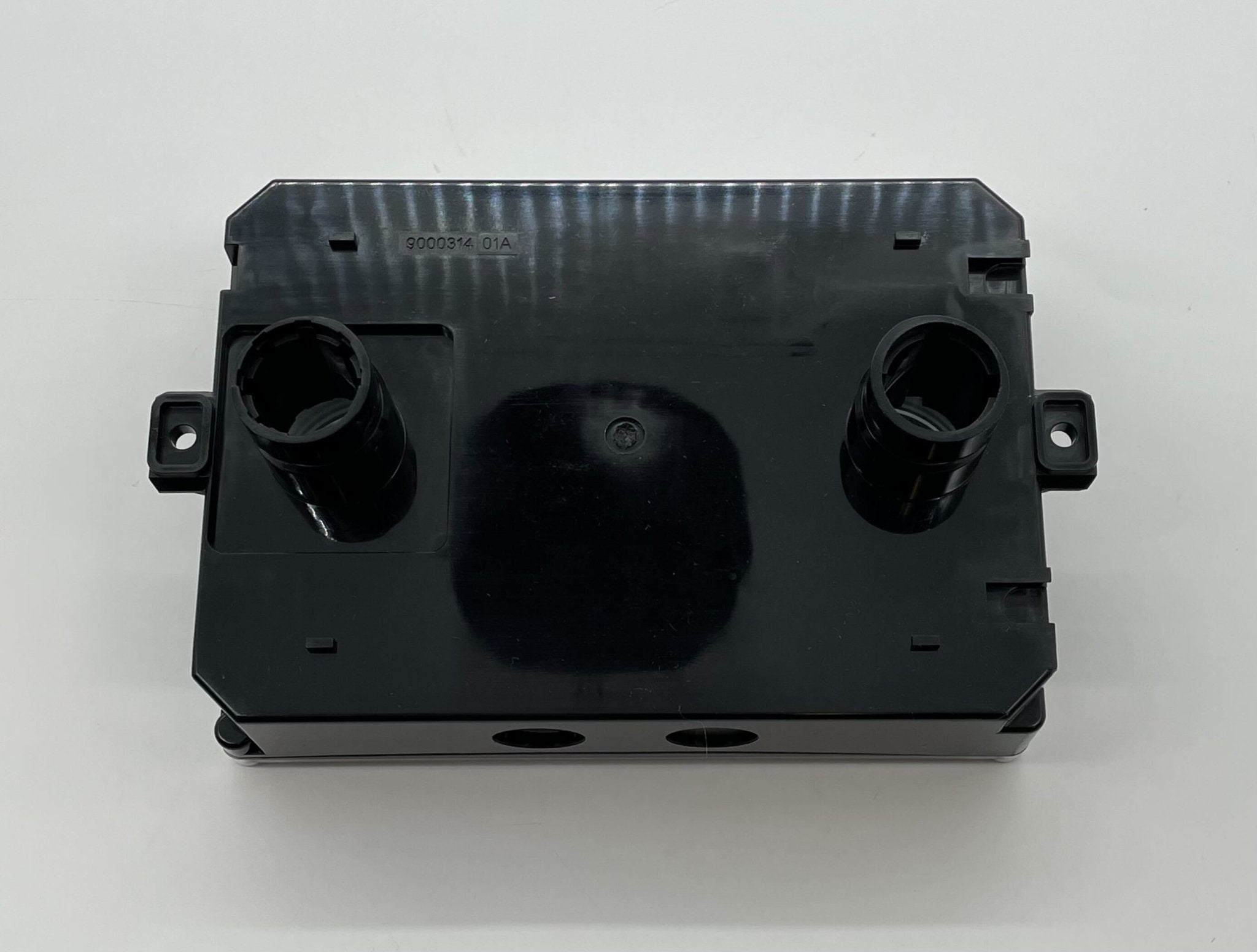 Edwards SD-2W Conventional SuperDuct Fire Alarm Detector mounted on ceiling in a building interior.