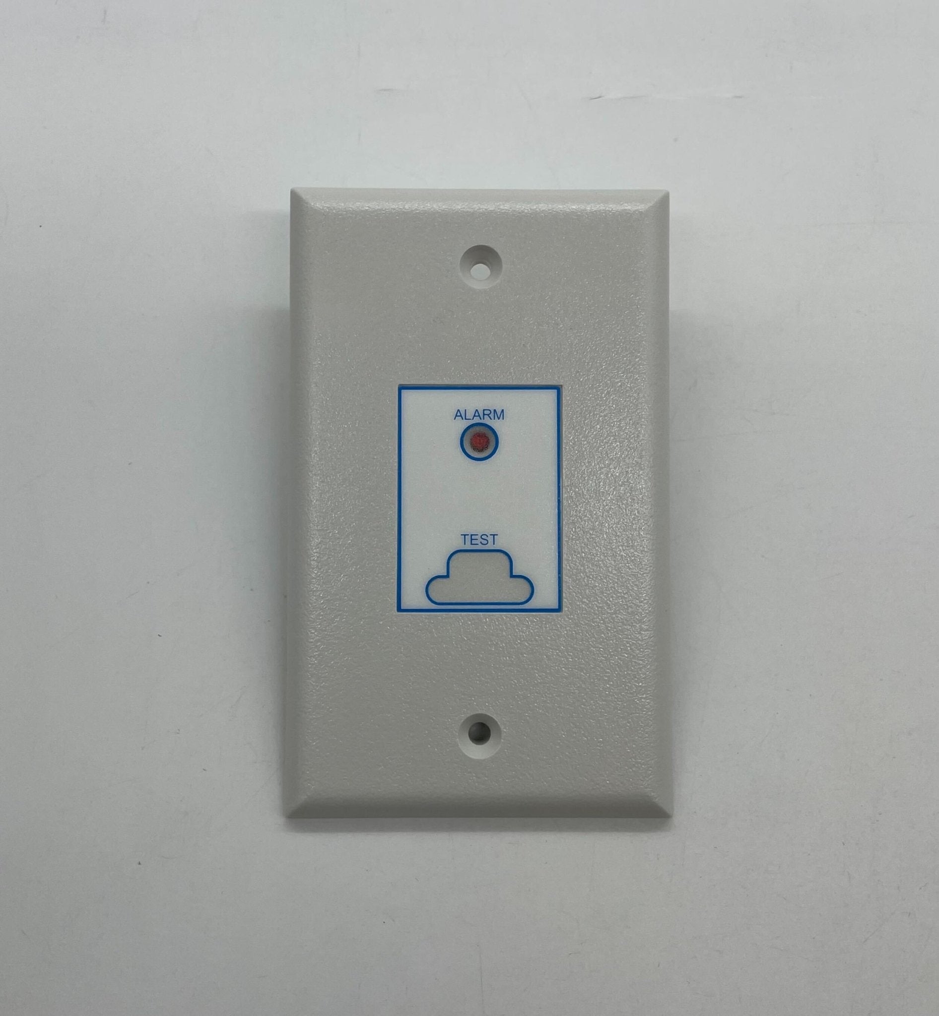 Edwards SD-TRM duct detector installed in HVAC system, used for smoke detection in ductwork by Edwards brand.