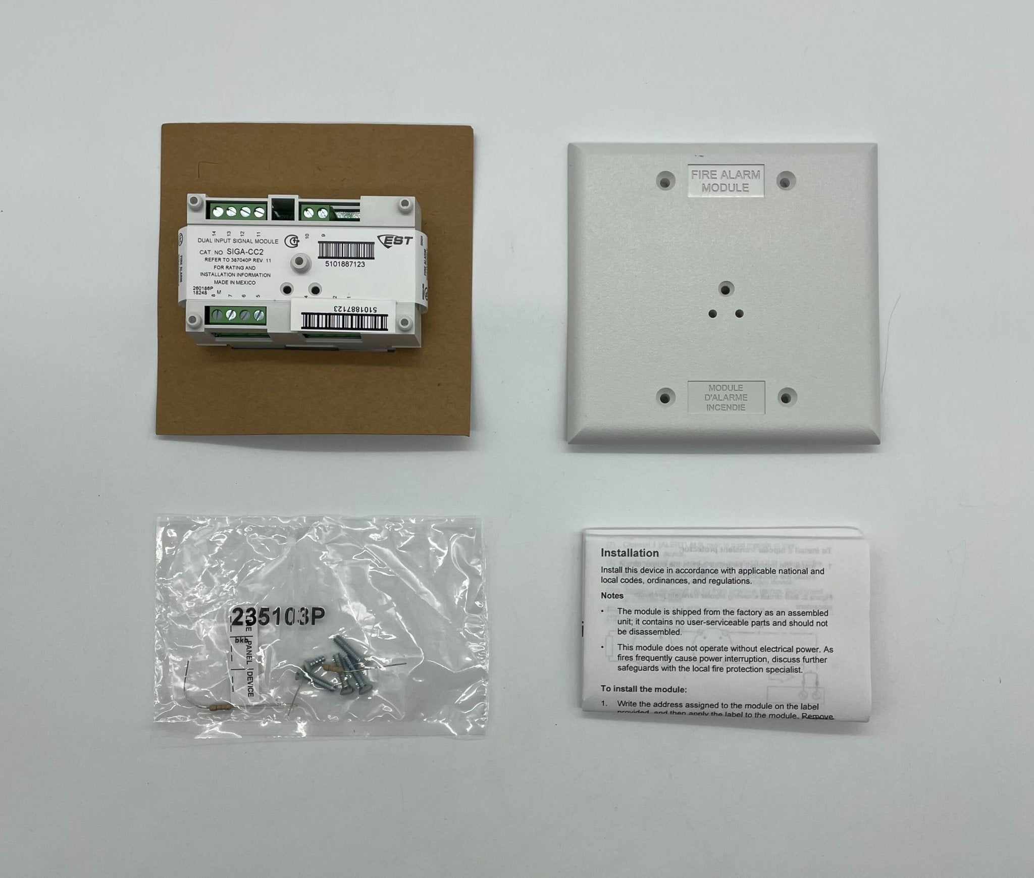 Edwards SIGA-CC2 modules by Jem Systems Canada, featuring compact, electronic control modules for industrial automation.