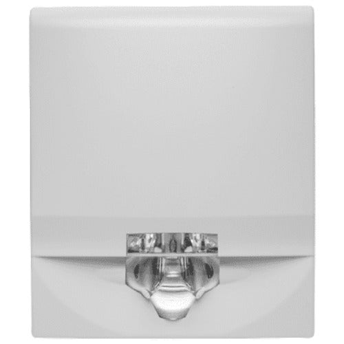Edwards G4VWN fire alarm mounted on ceiling, featuring electronic components and wiring for smoke detection safety system.