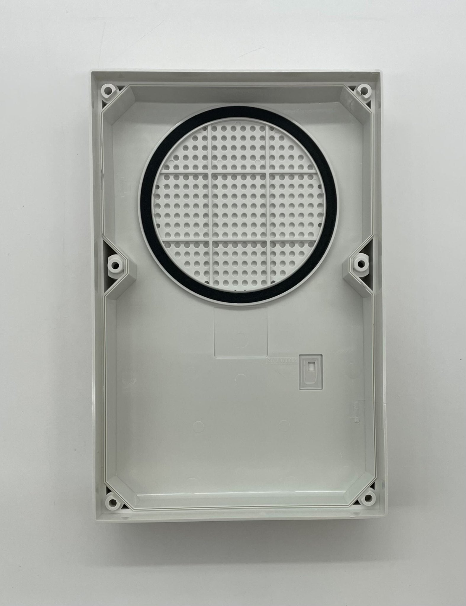Edwards WG4WA-S speakers from Jem Systems Canada, showcasing black wall-mounted speakers with sleek design and mounting brackets.