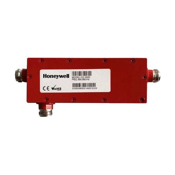 Fiplex by Honeywell BDA-DC20-W2 outdoor wireless communication device on a pole with a clear sky background