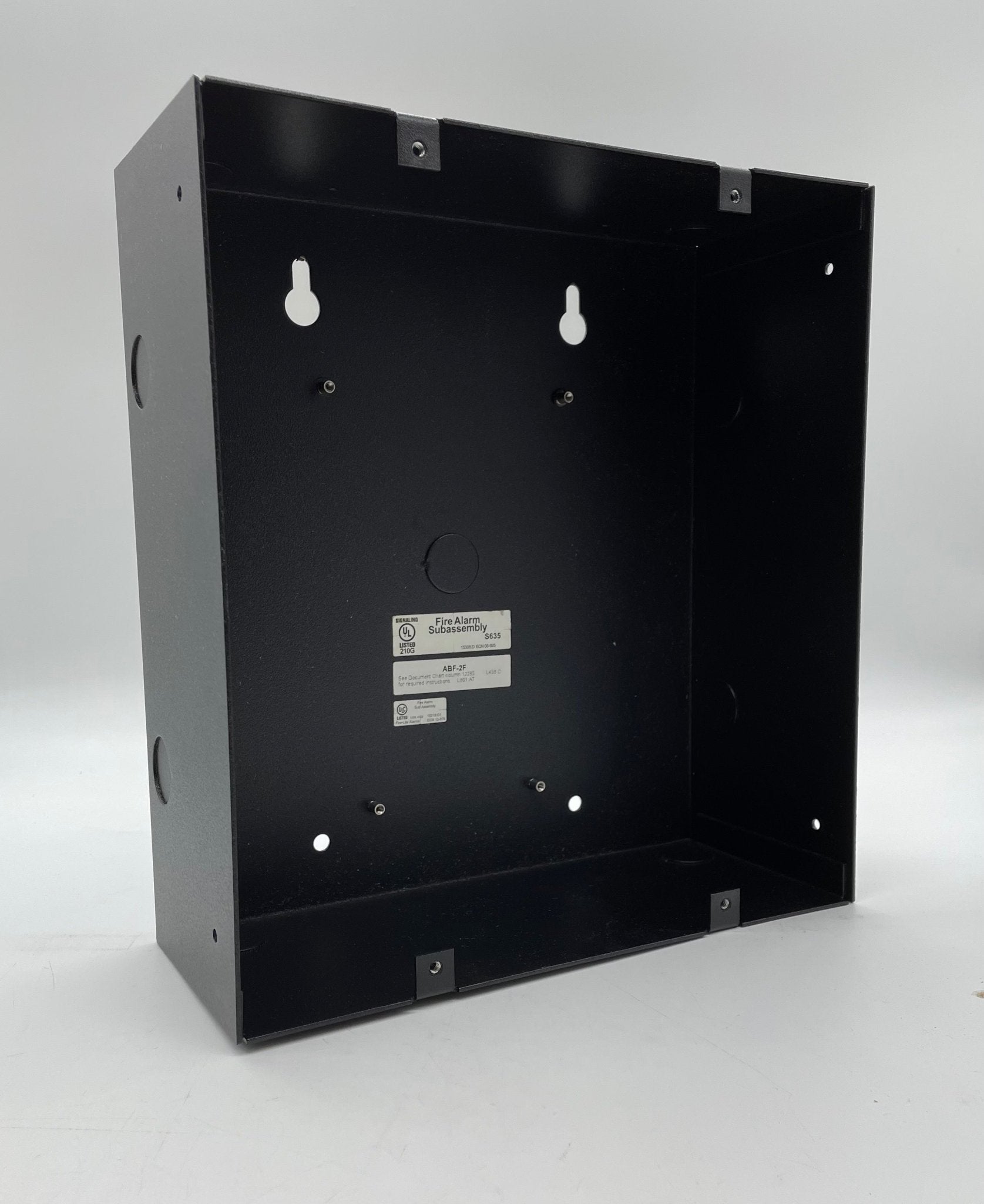 Firelite ABF-2F fire alarm control module with dual relays and wiring terminals, used in fire alarm systems.