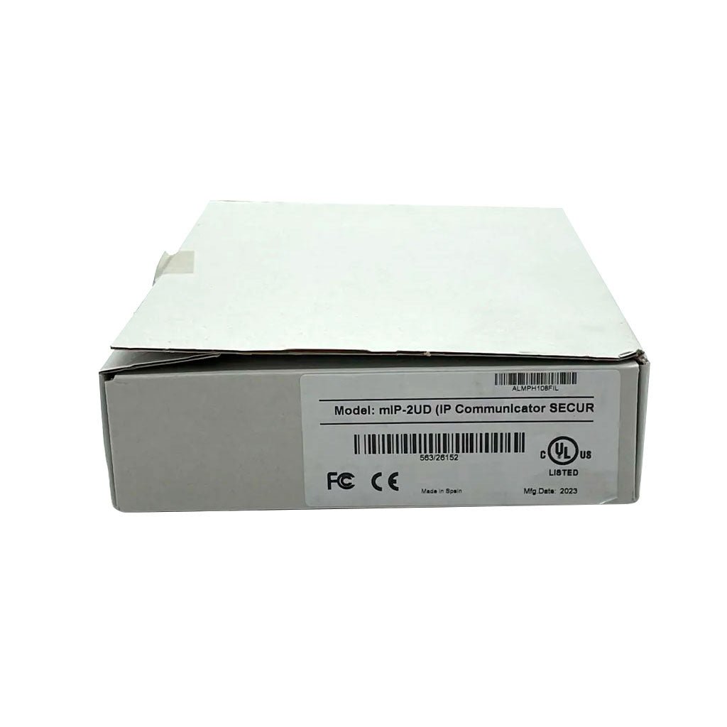Firelite MIP-2UD security system module with multiple input/output ports, designed for fire alarm control panels.